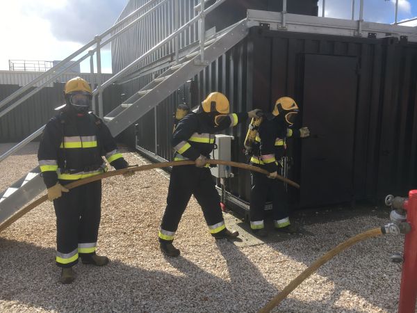 Ecodeal intervenção escola nacional de bombeiros